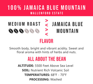 100% Jamaica Blue Mountain